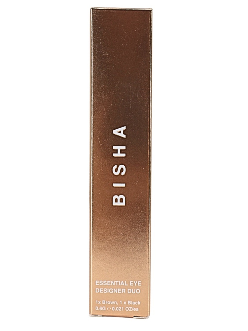 BISHA Essential Eye Designer Duo Set of 2 Liquid Eyeliners Black Brown - Picture 7 of 8